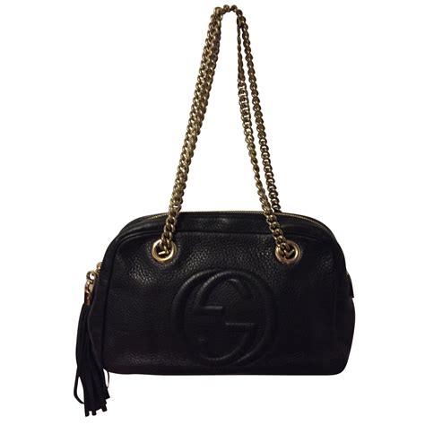 sac soho gucci noir|sacs gucci petite taille.